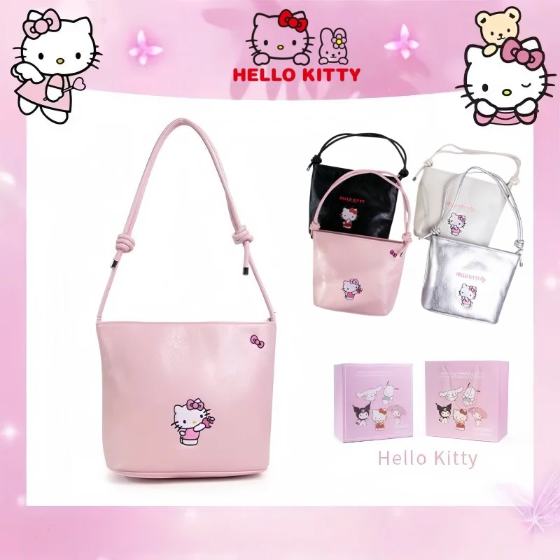 

Hello Kitty Crossbody Bag Working Commuting Fitness Yoga Storage Handbag Girls' High-capacity Anime Backpack Cute Holiday Gifts