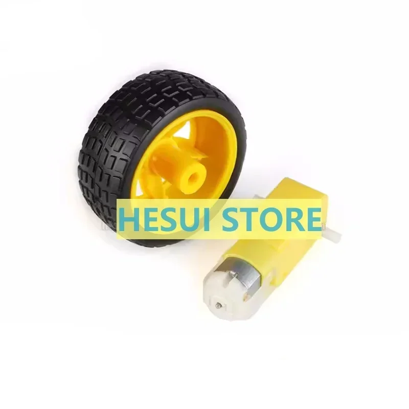 Smart car chassis motor tire DC deceleration