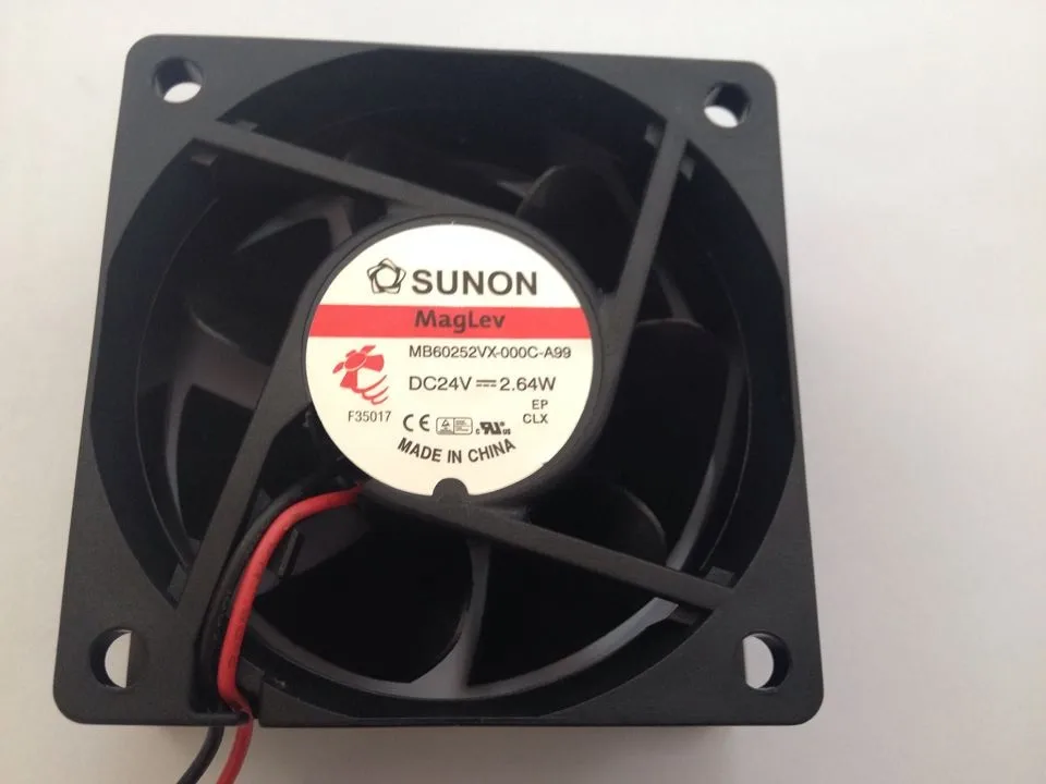 

60mm fan For Sunon MB60252VX-000C-A99 6025 60mm fan DC 24V 2.64W High-end inverter cooling fan