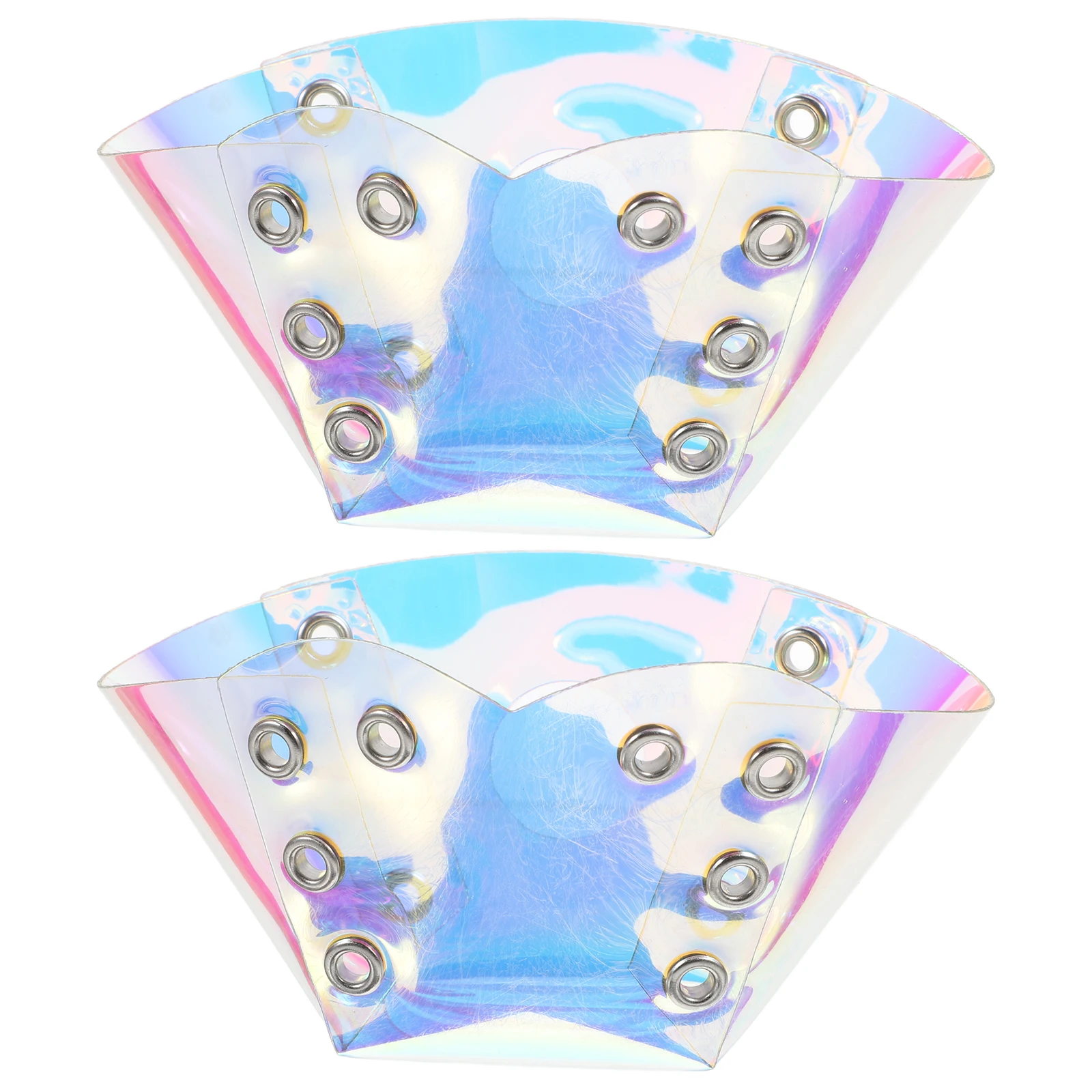 

2 Pcs Violet Skates Toe Protector Durable Cover For Women Child Roller Skate Guard With 4 Design Holes