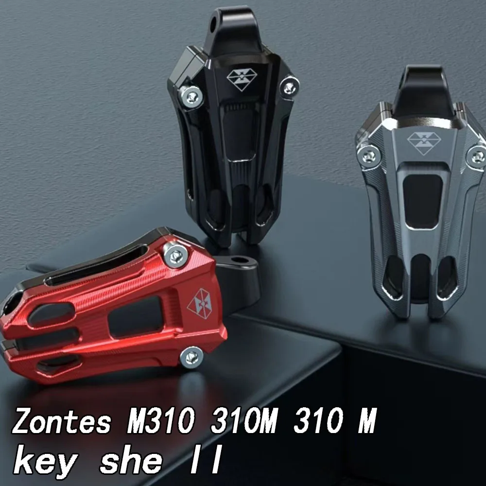 

For Zontes M310 310M 310 M Motorcycle Inductive Refitted Case Remote Protection Decorative Key Cover