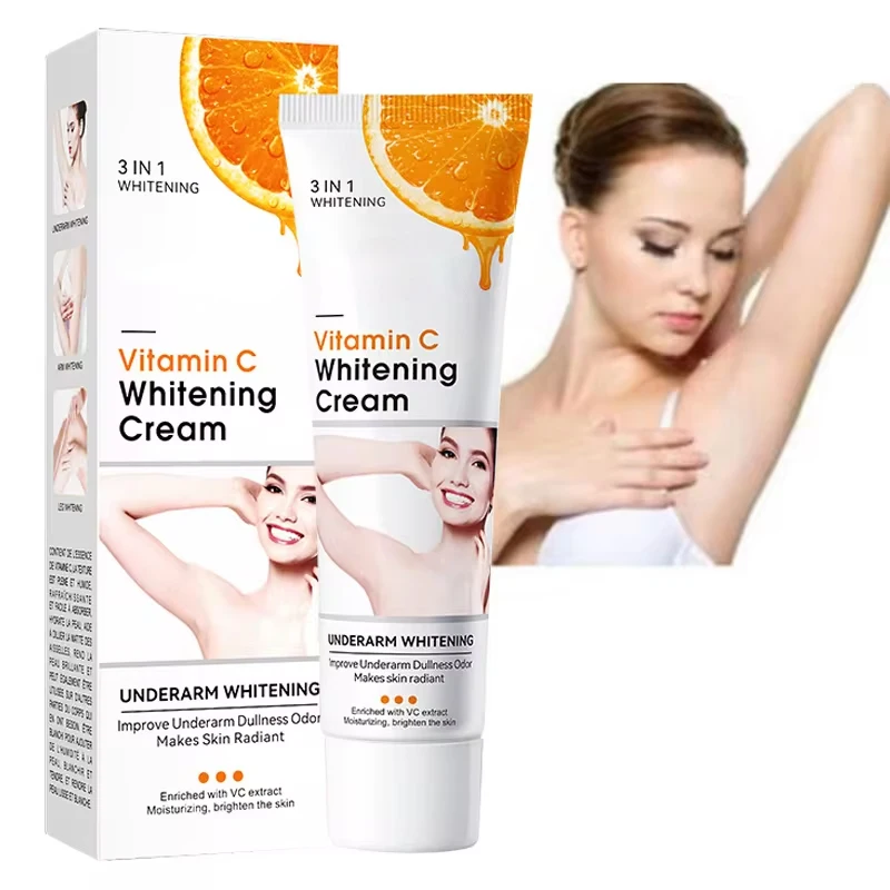 

Body Whitening Cream Underarm Legs Knee Elbow Armpit Bleaching Cream Improve Dull Remove Dark Spots Melanin Brighten Skin Care