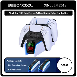 RGB Controller -Ladestation für PlayStation 5, doppeltes Quick -Ladegerät, LED -Indikator, Ladeunterstützung, Dockingstation für PS5 Gamepad PS5 12 Hauptverkaufsdekoration PS5 - №5