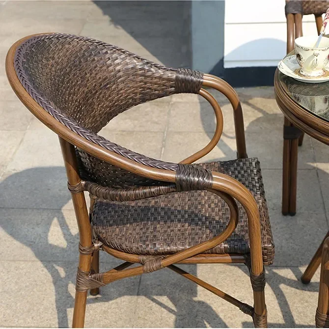 

A for Popular Garden Furniture Outdoor Dining Chair Popular Aluminium Alloy Rattan Furniture Wicker Chairs Rattan Chair Outdoor