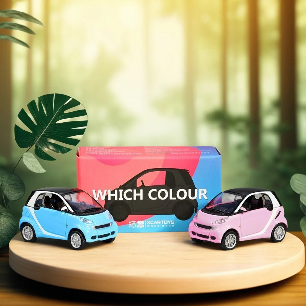 

1/64 Smart Fortwo сплав классическая модель автомобиля литье под давлением металлический мини-автомобиль модель моделирование коллекция детский подарок украшение