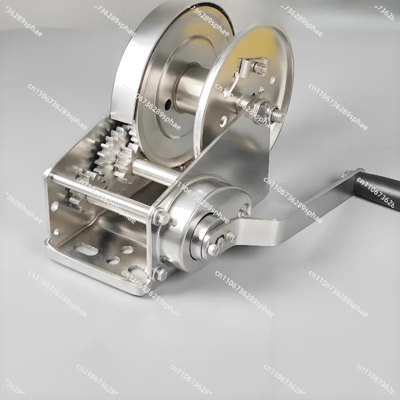 

Двусторонняя самоблокирующаяся ручная лебедка из нержавеющей стали 304, ручная лебедка