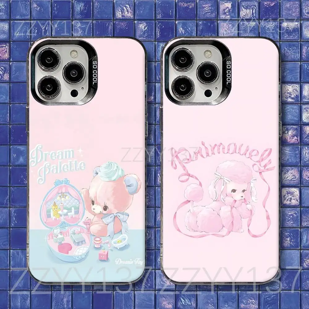 

Dreamin Tiny Pets Cute Phone Case For iPhone 17,16,15,14,13,12,11,Air,X,XR,Pro,Max,Plus Shockproof Matte Cover