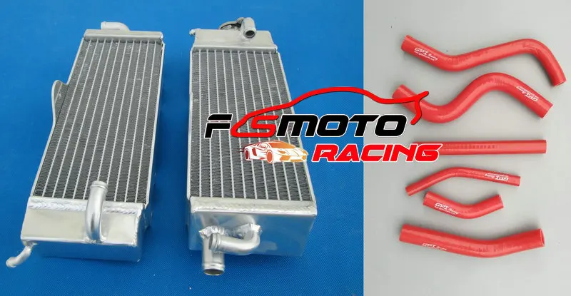 ALUMINUM RADIATOR + Silicone Hose For Yamaha YZ250 YZ125 YZ 250 YZ 125 1993 1994 1995