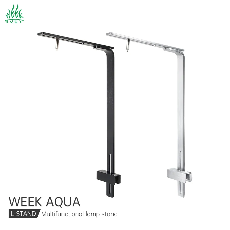 

WEEKAQUA DJ-L-20S L Stand II Aquarium Light's Hanging Kit Aluminum Alloy Fish Lamp Bracket