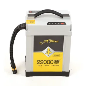 Tattu HV 22000mAh 25c 12s 45,6 V wiederaufladbare Batterie von Lithium -Lipo -Polymerbatterie für DIY RC -Drohnen -UAV -Modell UAV Agricultural 12 Hauptverkauf Batterie 12s - №12