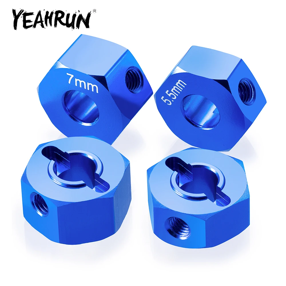 YEAHRUN алюминиевый сплав 12 мм шестигранный адаптер ступицы колеса для Slash 2wd 1/10 короткий курс грузовика обновления запасные части