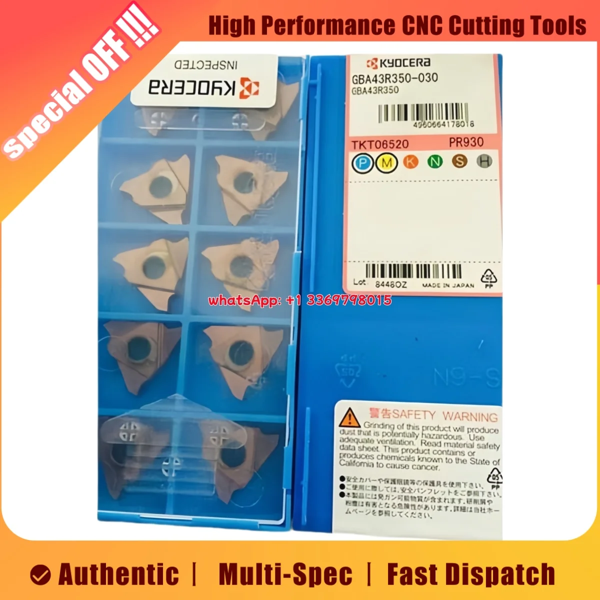 

10pcs Original GB GBA43R GBA43R350-030 400-040 400-200R PR930 TN90 Groove Insert