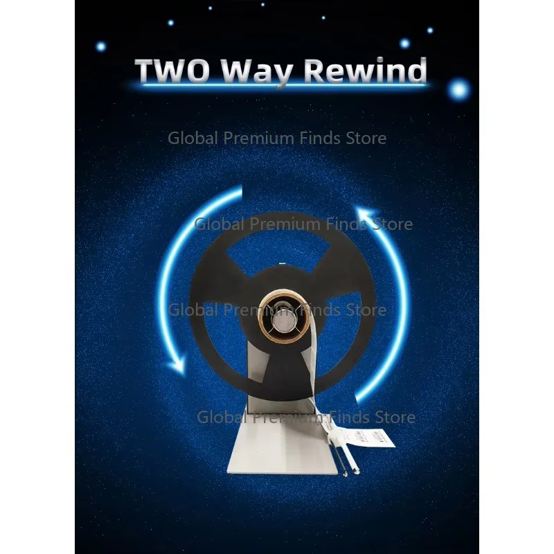 

90mm Barcode Label Roll Rewinder – BSC Q5 Mini Table Top Rewinding Machine