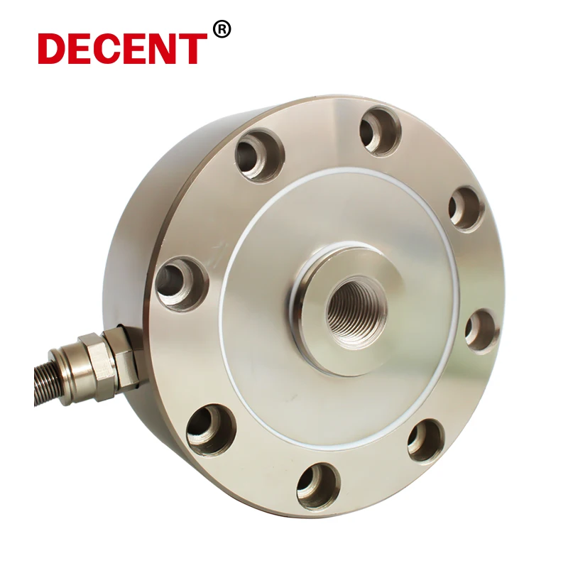 DYLF-102 DESENTE Alloy Steel Compression Round Load Cell 50kg 80kg 500kg 1t 3t 5t 50t 100t 500t