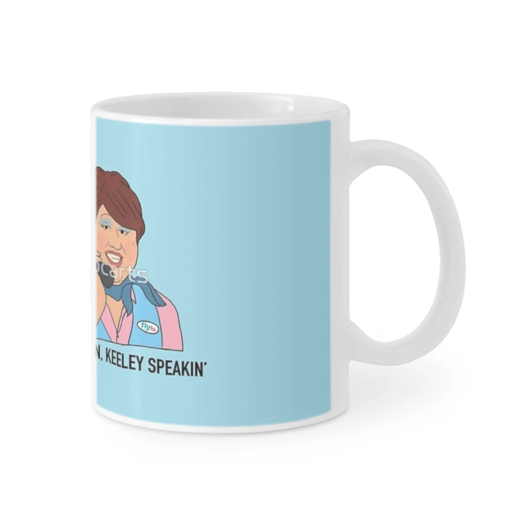 Flylo check-in Keeley speaking Come Fly With Me Coffee Ceramics Coffee Mugs Tea Cup Milk Cups Gifts Drinkware Coffeeware