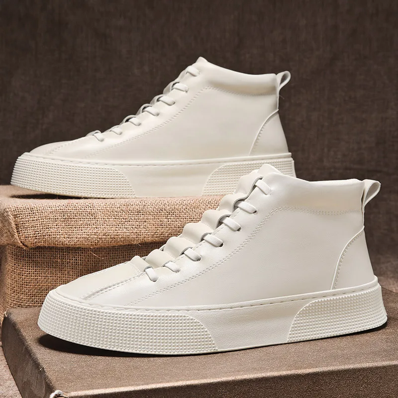 

Мужские кроссовки для скейтборда, Повседневные Удобные кроссовки с высоким берцем, обувь для скейтборда, Новинка осени 2023