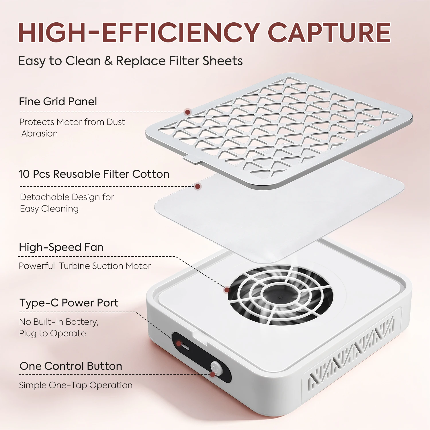 DianaBeauty Powerful 4200RPM N - Vacuum Chamber Small ulasan dan harga