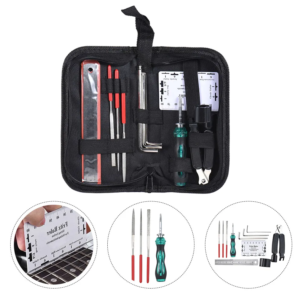 

Guitar Maintenance Tools Restringing Kit Repair Toolkit Accessory Luthier Kits Suite