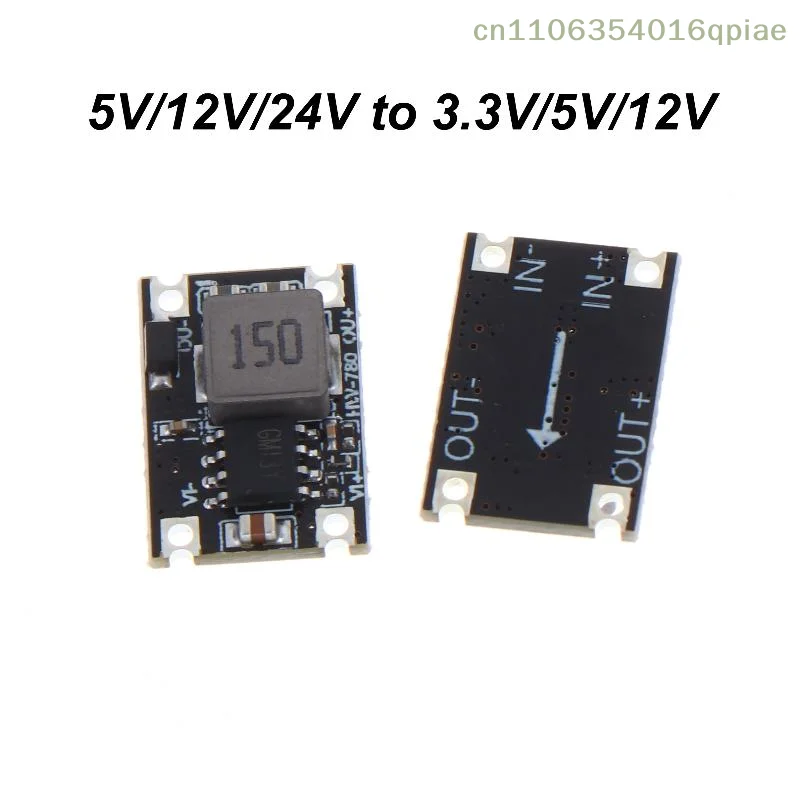 

（Summer4）1 Pc 5-30V To 3.3V 5V 12V Step-Down Vehicle Power Supply For Electronics Equipment Mini DC-DC 3A Step-Down Module