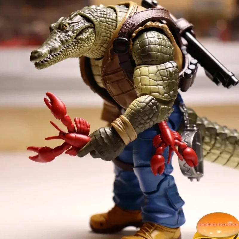 en-stock-figurine-articulee-a-l'echelle-1-18-leatherhead-de-tmnt-modele-de-crocodile-de-collection-jouet
