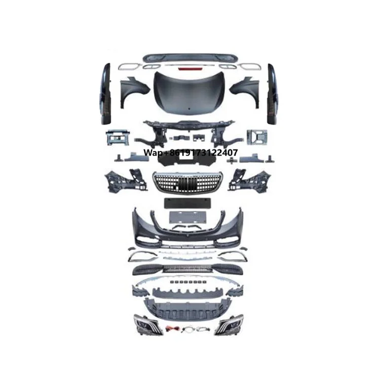 

2003-2016 Facelift W447 Headlights Tail Lights Fenders Hood Body Kit Bodykit for W639 Viano