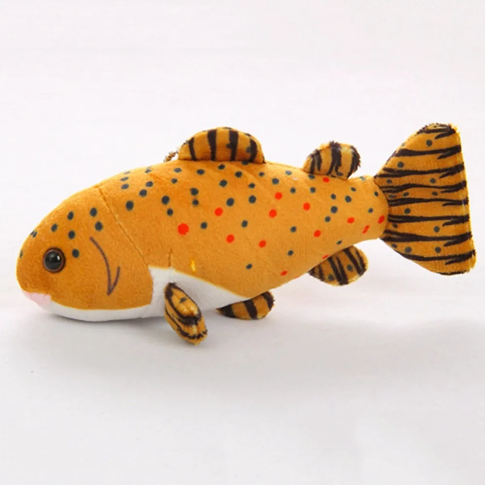 

Decoration Gift Ocean Tropical Fish Keychain Simulation Creative Aquarium Fish Doll Funny Cartoon Fish Pendant Bag Hanging