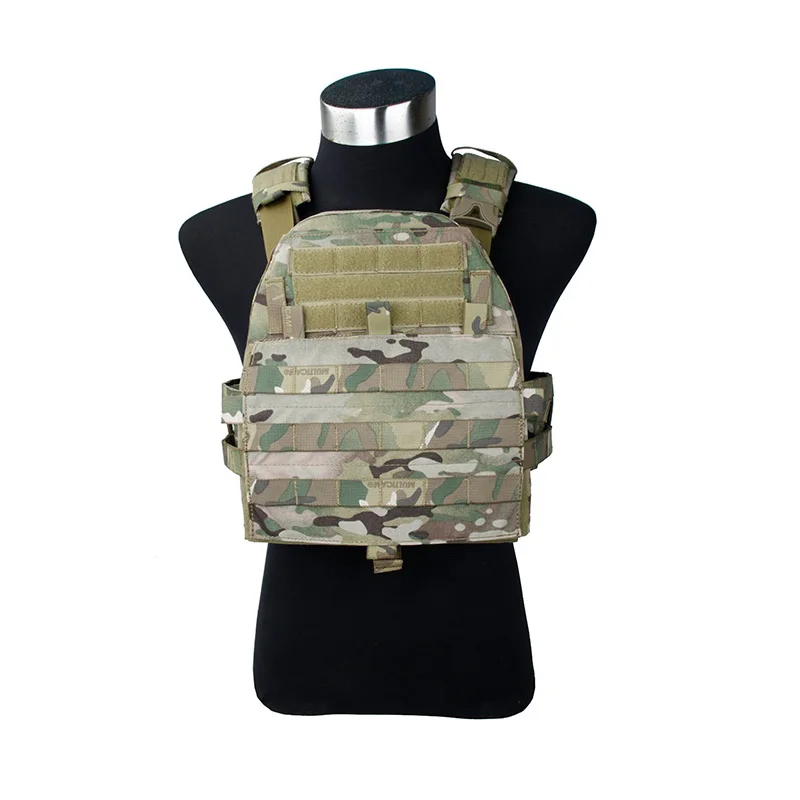 

TMC Assault Vest System Swimmer Cut Tactical Molle Plate Carrier NIR Compliant MC Multi Camo(051611)