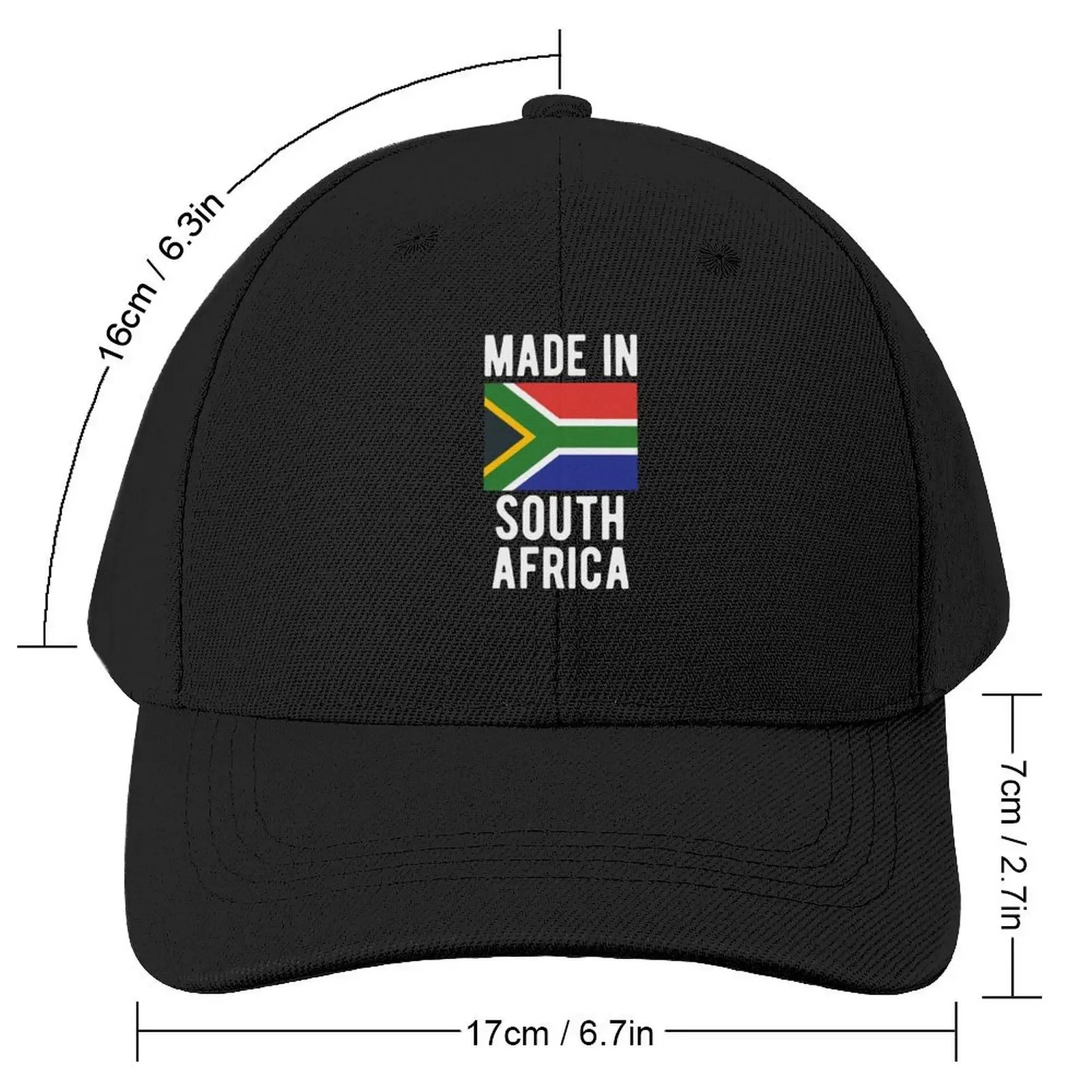 South Africa Ancestry Baseball Cap Gentleman Hat Hat Man For The Sun Beach Bag Designer Man Women's