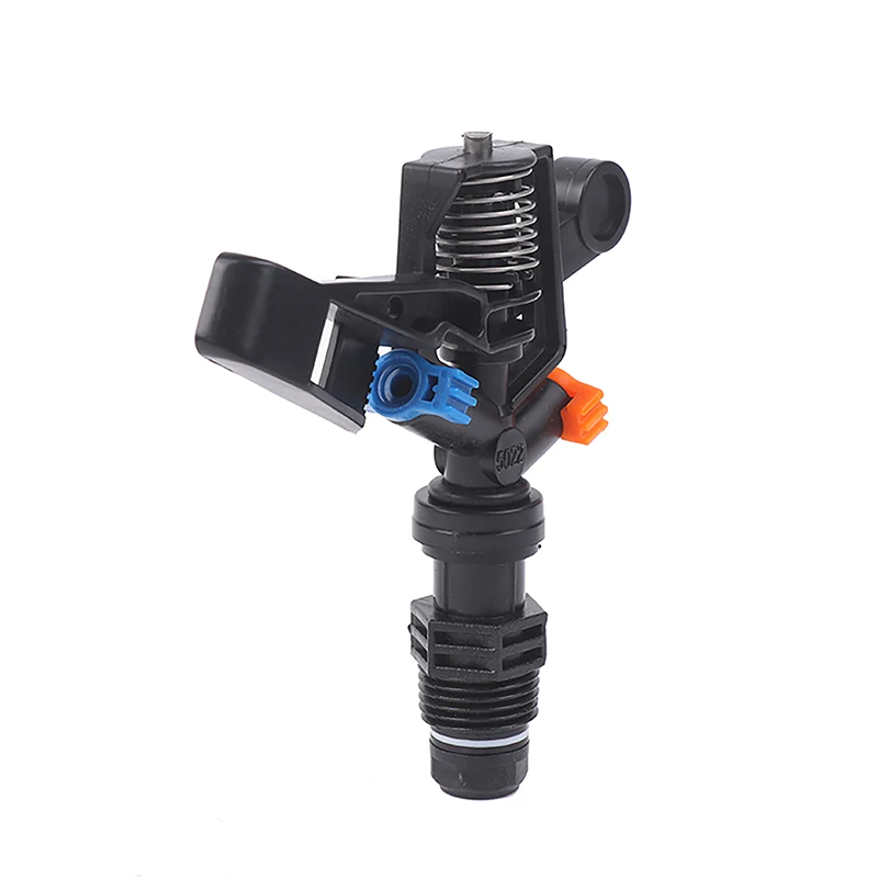 

1/2"Adjustable Rocker Impact Sprinkler Garden Agriculture Watering Nozzle Lawn Irrigation Watering 360 Degrees Rotary Jet