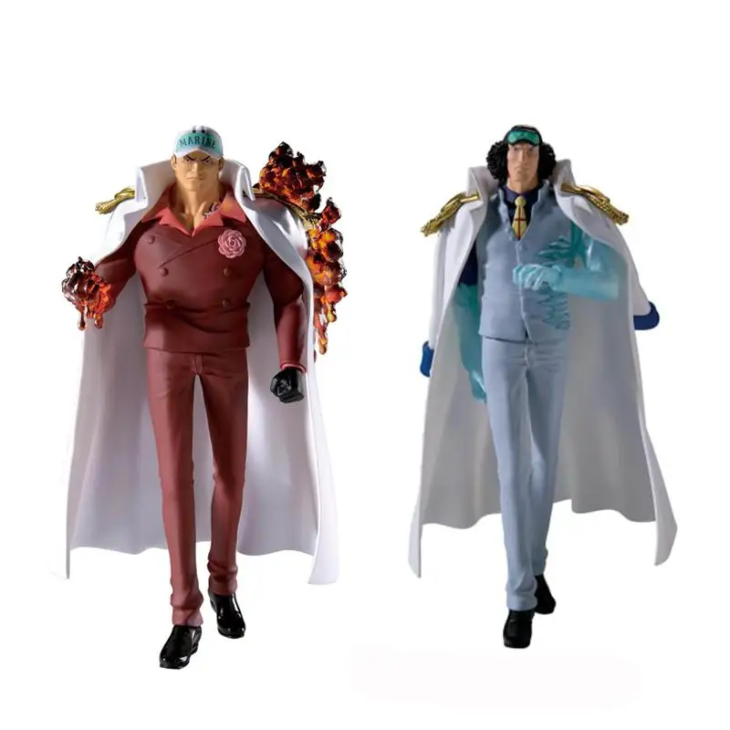 

100% Genuine Bandai Namco Banpresto One Piece Logia The Borsalino Sakazuki Kuzan Pvc Collector Ornament Figure Model Toy Gift