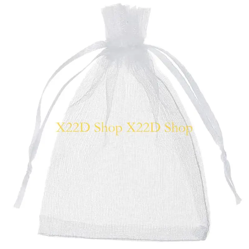 X22D 18 Piezas Pulseras Rosario con Cuentas Madera y Bolsa Malla para Bautizos y Primeras Comuniones