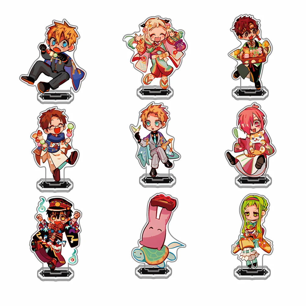 

Anime Toilet-Bound Hanako-kun 10cm Acrylic Stand Nene/Kou Tabletop Decorations Accessories Decor Gifts Exquisite Products