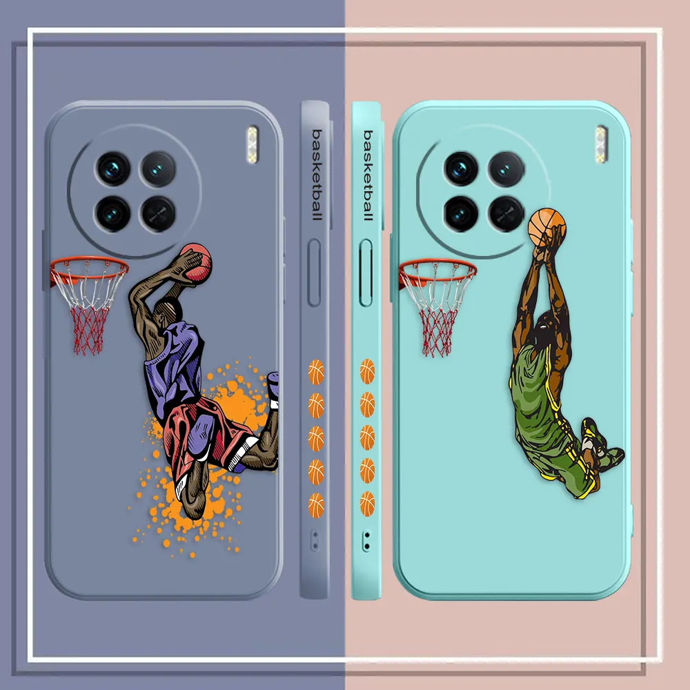 Leaps Dunks Baskets Phone Case For VIVO X50 X60 X70 X80 X90 V21 V23E V23 V23E V25 V27 V29 4G 5G PRO PLUS Case Funda Shell Capa