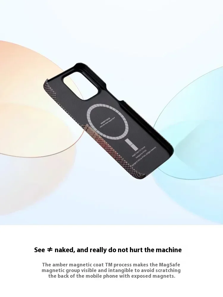 PITAKA Phone Case iPhone15 16 Pro Max Case Woven Kevlar Carbon Fibre Cover Magsafe Wireless Charging iPhone16 Pro Cover Gifts image 4
