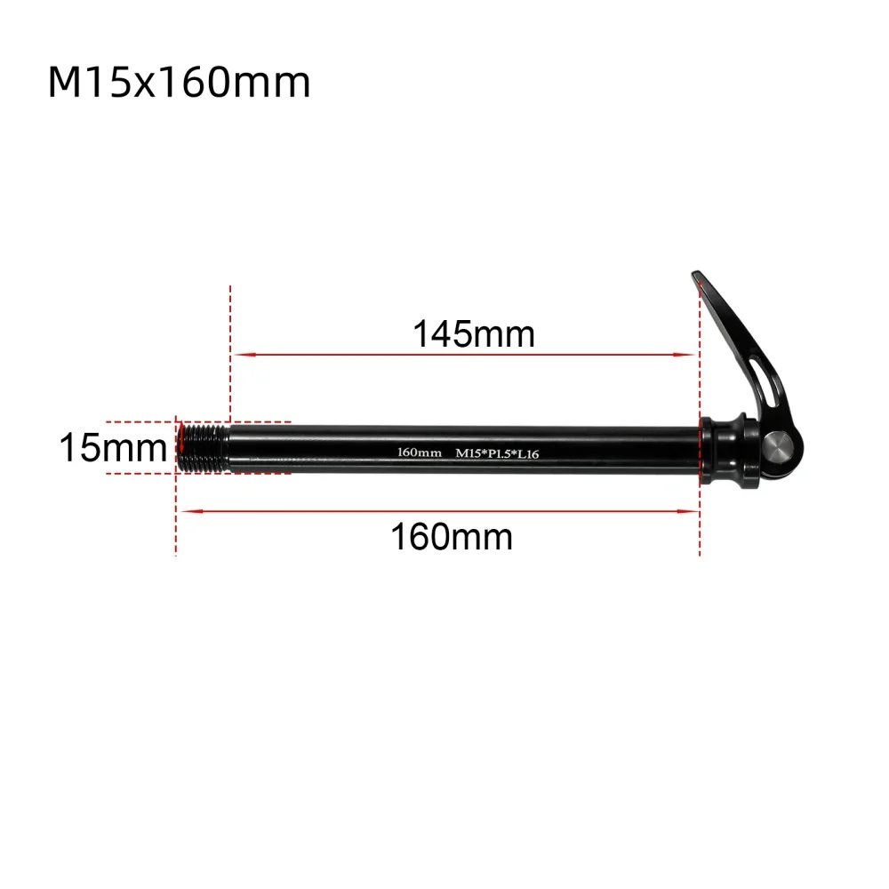 CNC 팻 바이크 쓰루 액슬 모터사이클 스노모빌 자전거 샤프트 핸들 포함 M15x160mm, M12X210mm