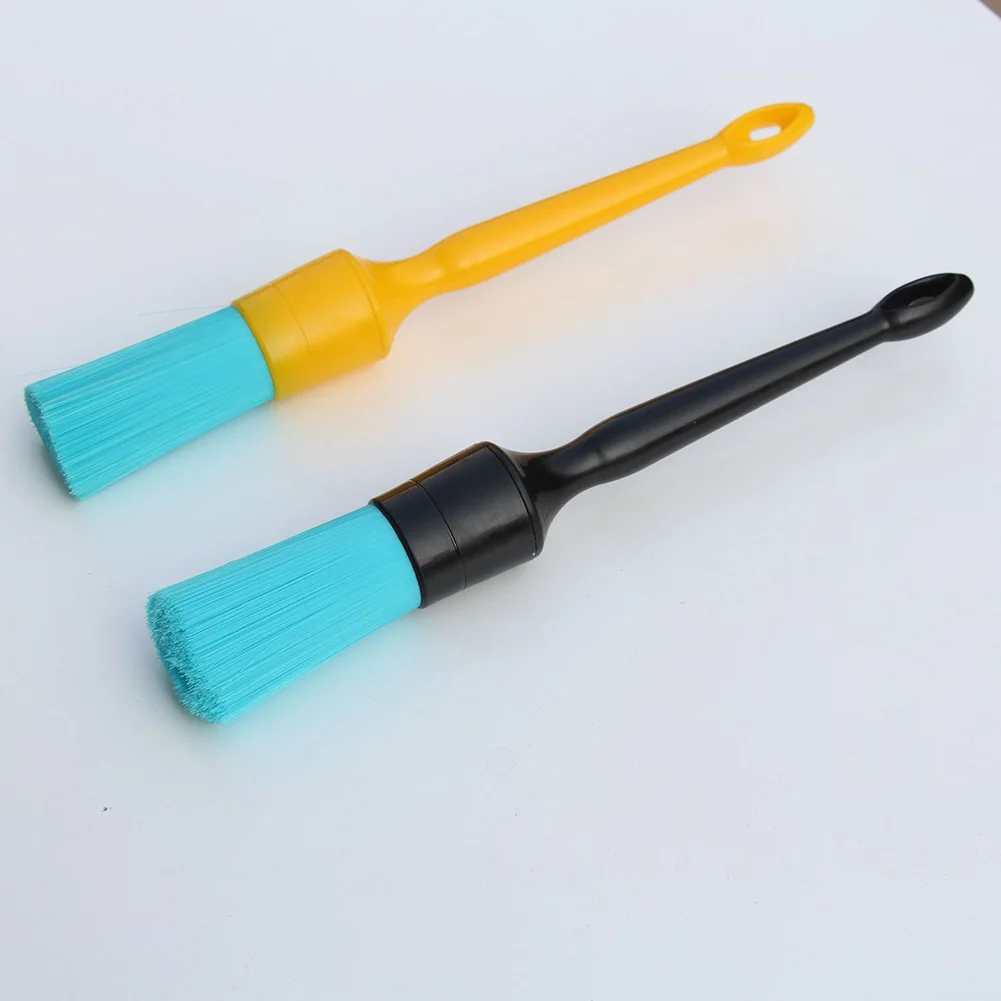 1/2pcs Car Cleaning Brush Kit Automotive Detail Brushes For Car Interior Detailing Brush Set Wheel Rims Clean Brush