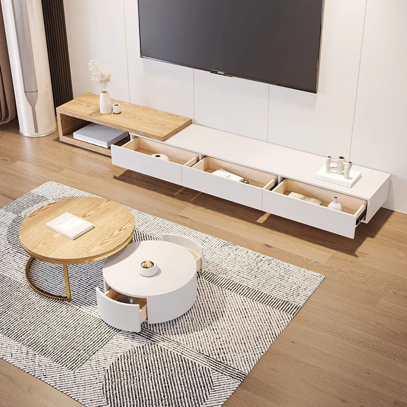 

Organizer Extended Tv Stand Universal Drawers Floor Nordic Modern Tv Cabinet Living Room White House Fernsehen Tisch Furniture