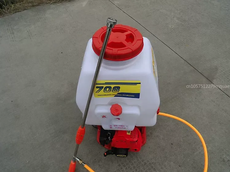 708 2-stroke 15W-4T Knapsack  Sprayer Fertilization Sprayer High-pressure Agricultural Sprayer Water Mist Pesticide Machine