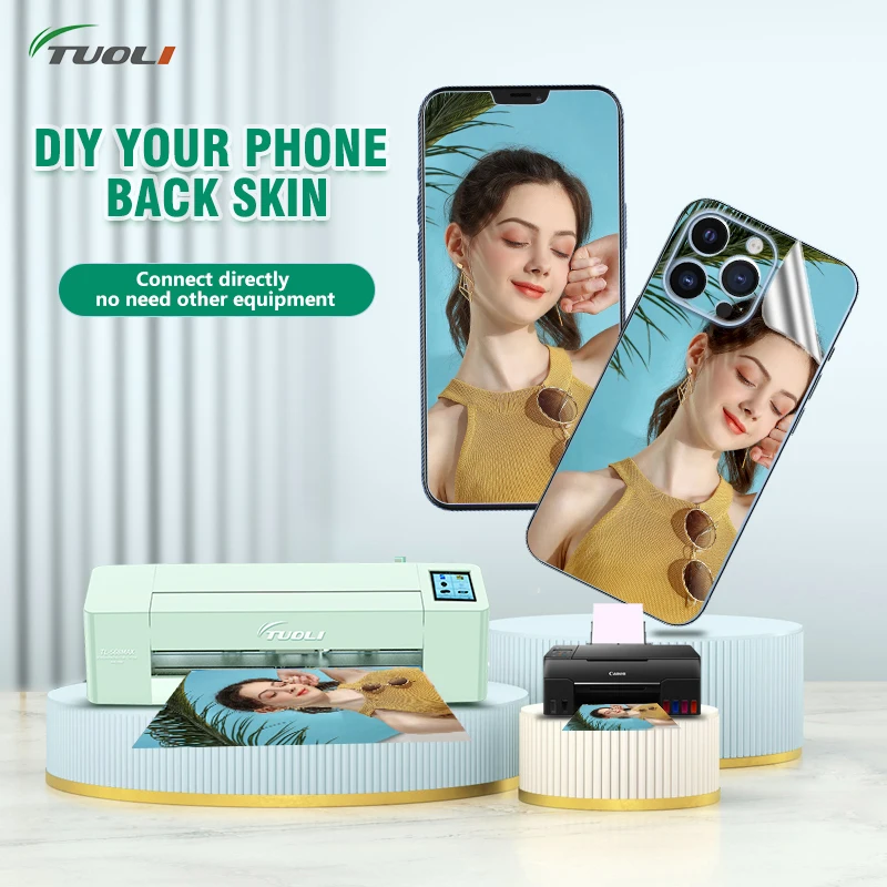 TUOLI TL-1812I Ptint DIY Paper Film Set for Back Skin Pattern Printing Back Sticker Picture Customize