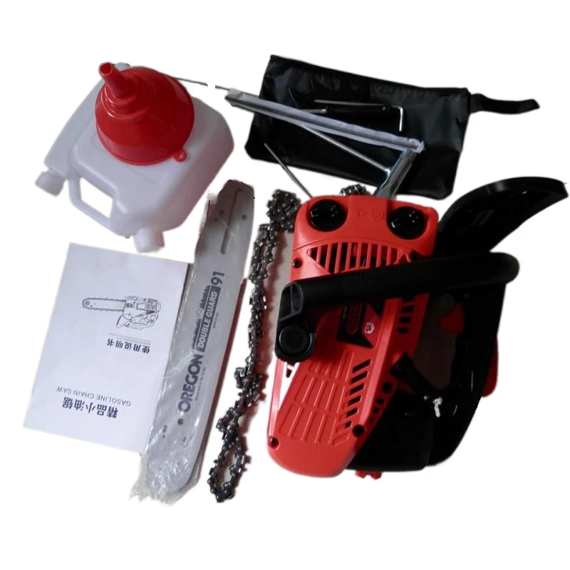 

G2500 GASOLINE PRUNING CHAINSAW W/ 10" 12INCH 14" GUIDE BAR & CHAIN 25CC 2T MINI BAMBOO PETROL POWER / FINISHED UNIT TOOL KIT