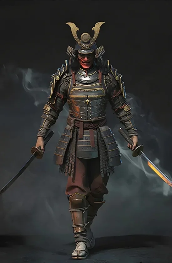 Pósteres Retro de arte de espada Bushido guerrero samurái japonés, pintura en lienzo, impresiones de decoración de pared, imagen para decoración del hogar y la sala de estar