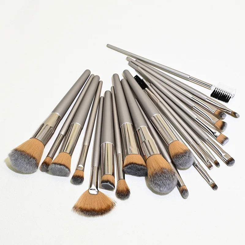 20Champagne Color Makeup Brush Set Full Set Eyeshadow Brush Loose Powder Brush Beauty Tools