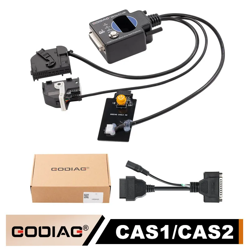 GODIAG for BMW CAS1/CAS2 Mech-Key Test Platform Detect CAS & Key Synchronization Solder-free Matching CAS Data Read