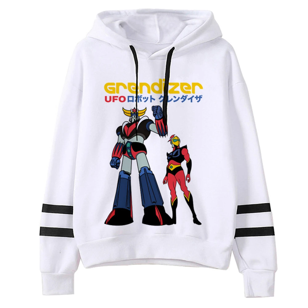 Goldorak hoodies women anime y2k aesthetic Kawaii anime hoddies Pullover female japanese Hooded Shirt