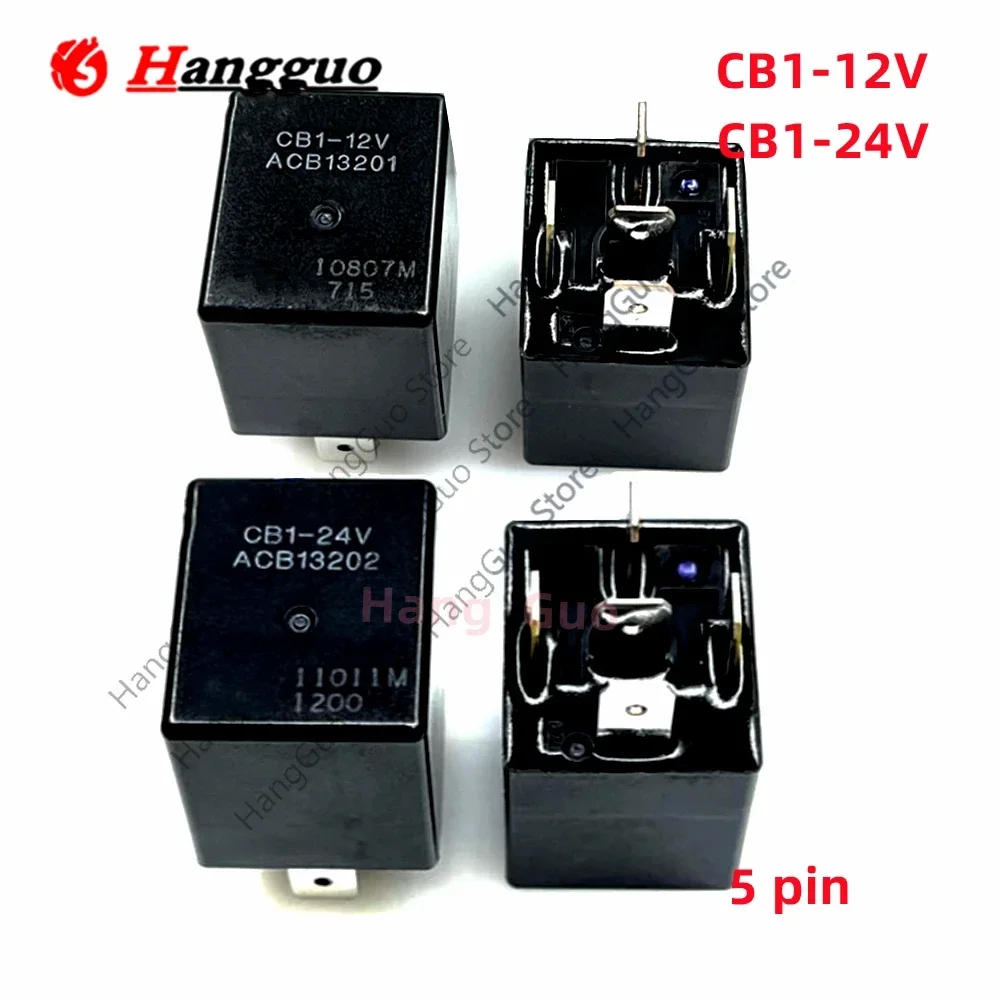

Original CB1-12V ACB13201 5PIN CB1-24V ACB13202 5pin 40A automotive relay a set of conversions