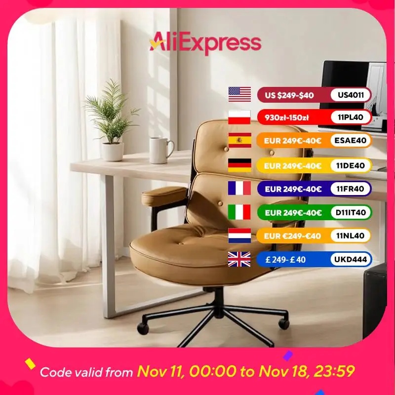 

Modern Orgonmic Office Chair Vintage Comfortable Swivel Computer Office Chair Official Executive Sillas De Oficina Furniture