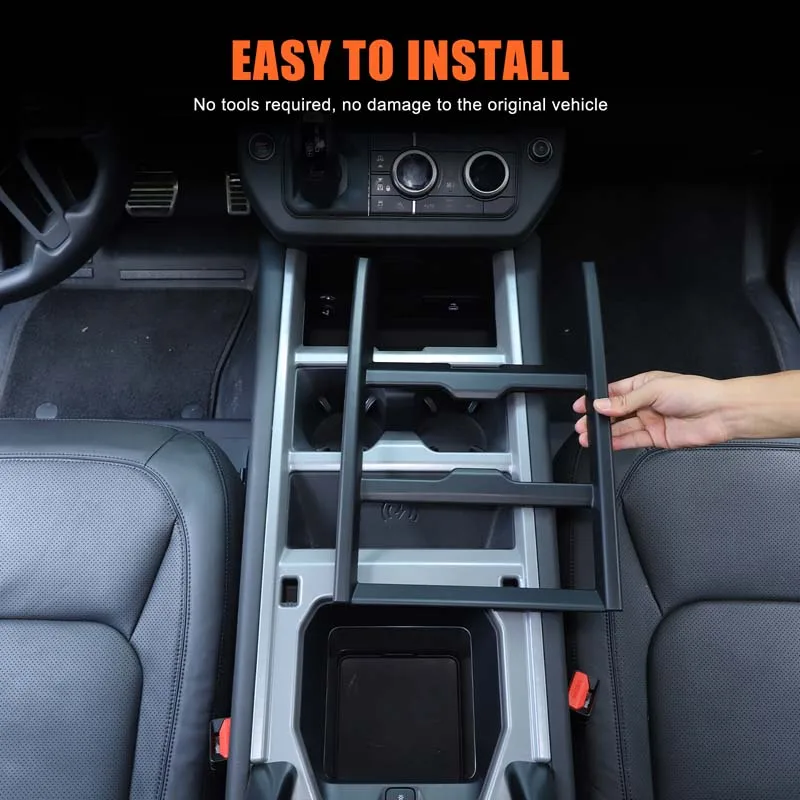 

ABS For 2025 Land Rover defender 90 110 130 Center Console Panel Frame Cover Decoration Sticker Car Interior Accessories