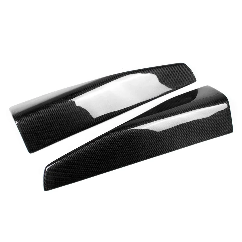 F Style  Carbon Fiber Side Skirts Aprons Side Bumper Lip Spoiler fit for bmw Universal All Cars external decoration