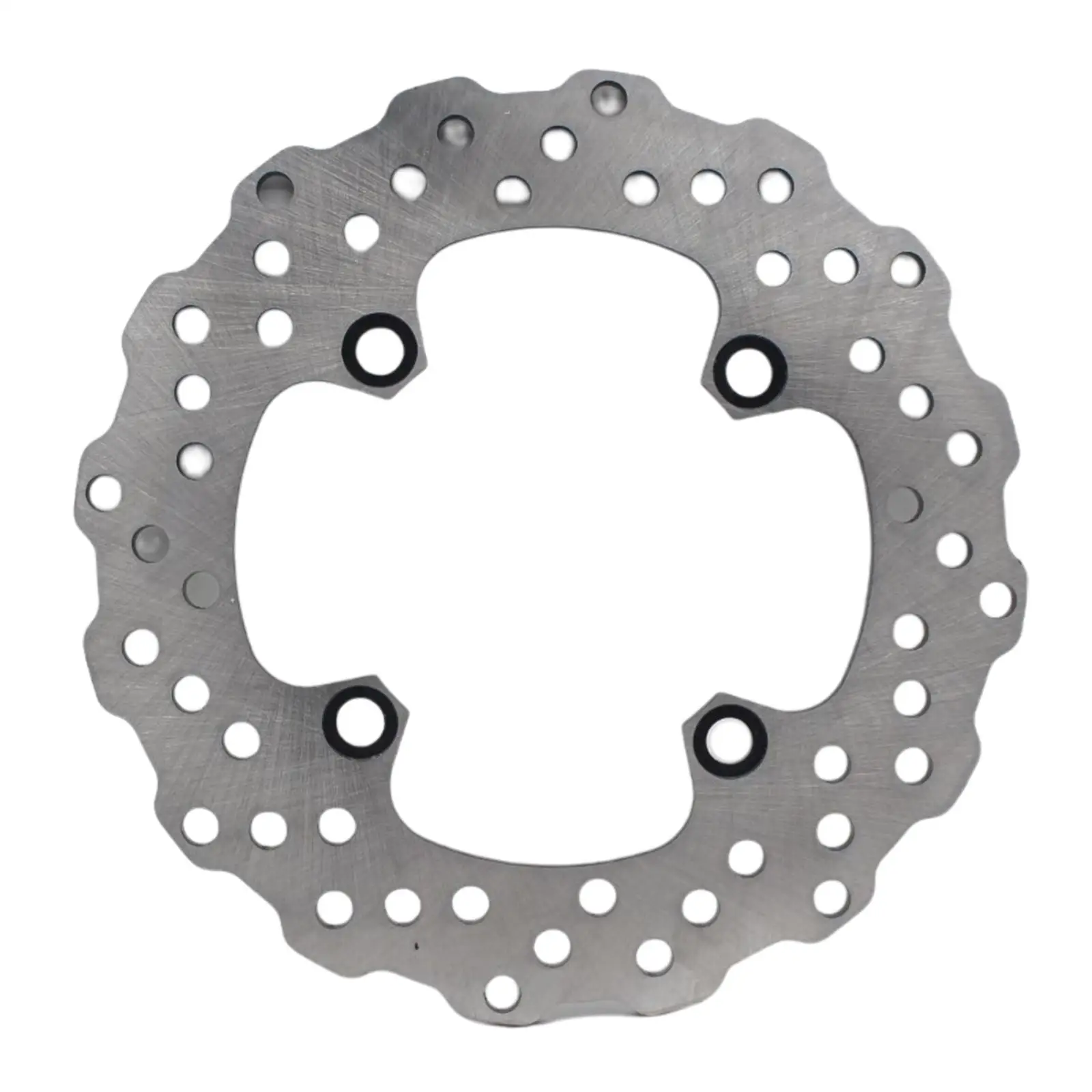 Rear Brake Disc Rotor Silver 220mm Steel Aessories Motorcycle Replacement Fit for ER-6N ER6N ER-6F