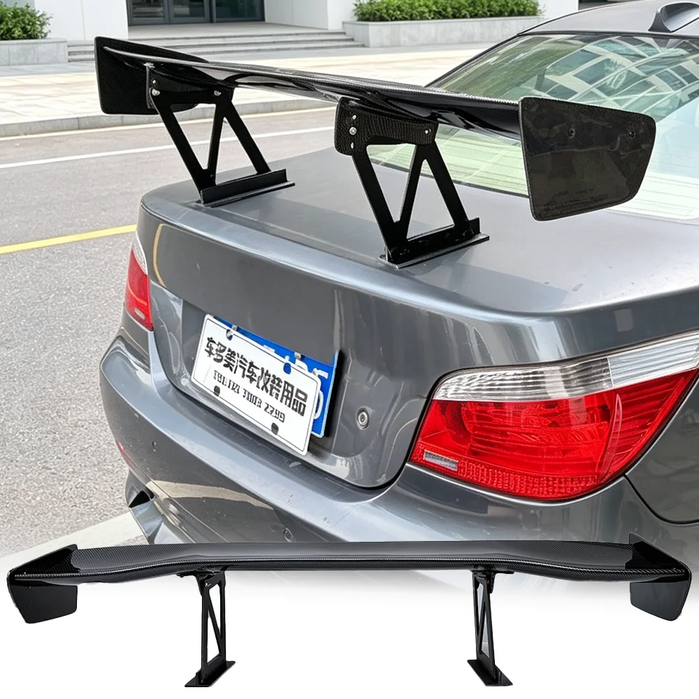 Спойлер на крышку багажника из чистого карбона Voltex для BMW 5 серии E34 E39 E60 F10 F18 G30 M5, гоночные аксессуары.
